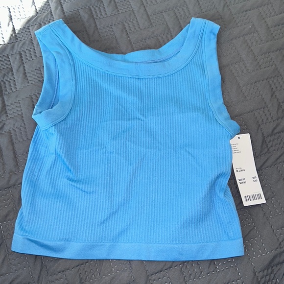 NWOT Urban Outfitters Out From Under Ribbed Cropped Tank Top - Picture 3 of 5